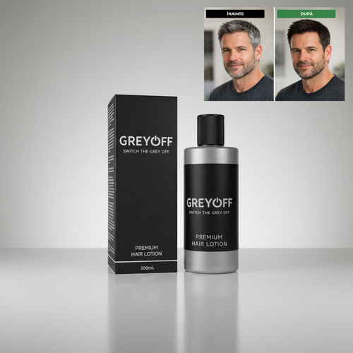 GreyOFF – Kevesebb ősz haj. Festés nélkül. Természetes módon.